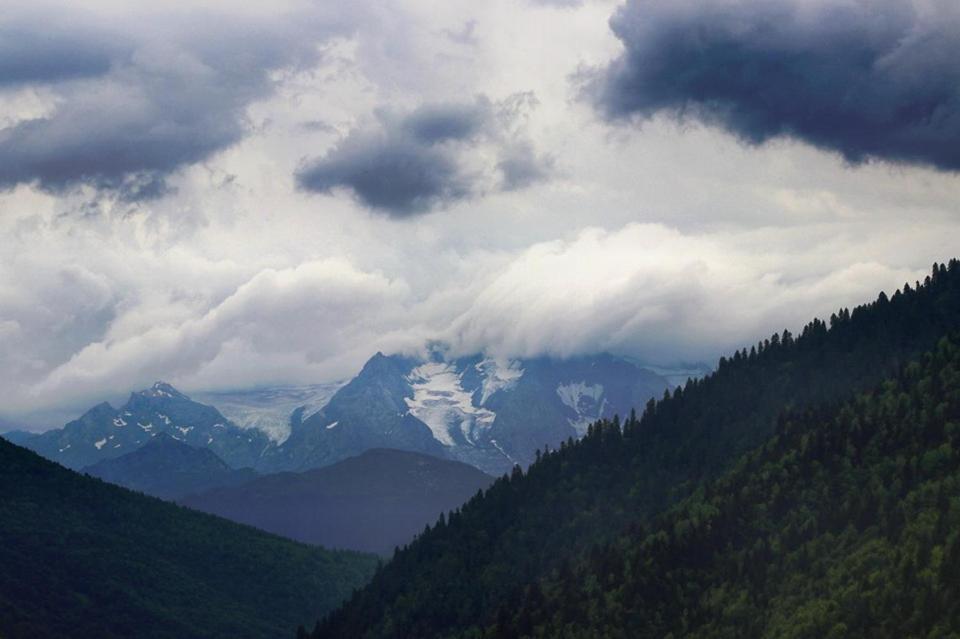 Hotel Ushba Hill Mestia Kültér fotó